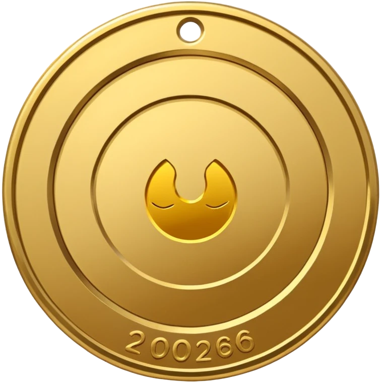 Create a medal which has an inscription "Brocation 2026" in the center of the medal emoji