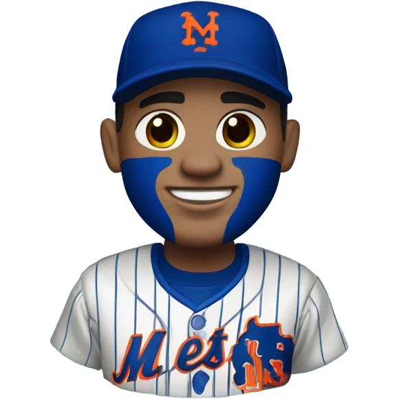 Juan Soto in a mets uniform emoji