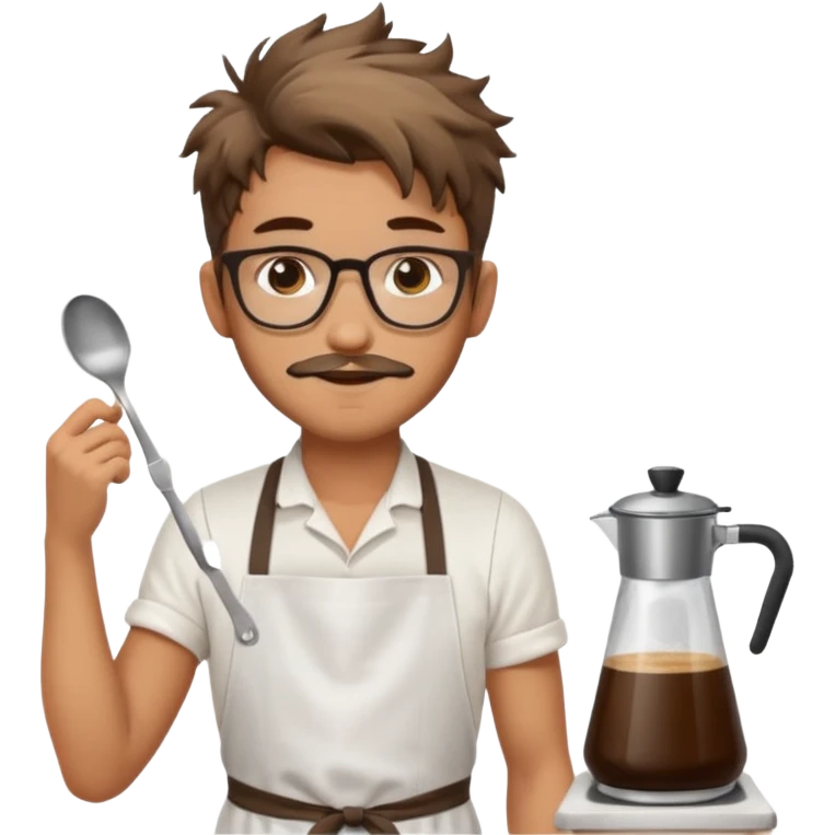 hipster barista emoji