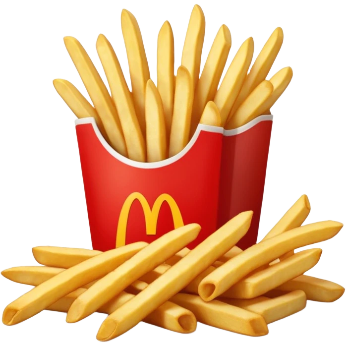 mcdonlad french fries emoji