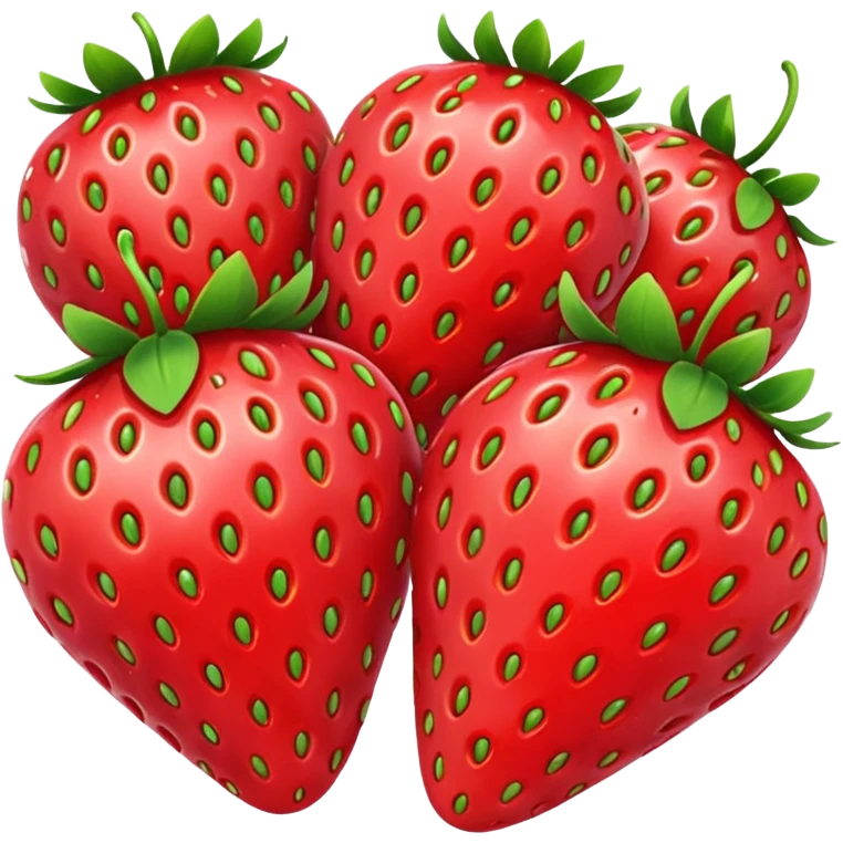 strawberry treats emoji
