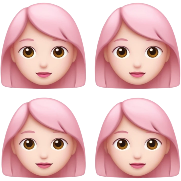 pink lovely tint emoji
