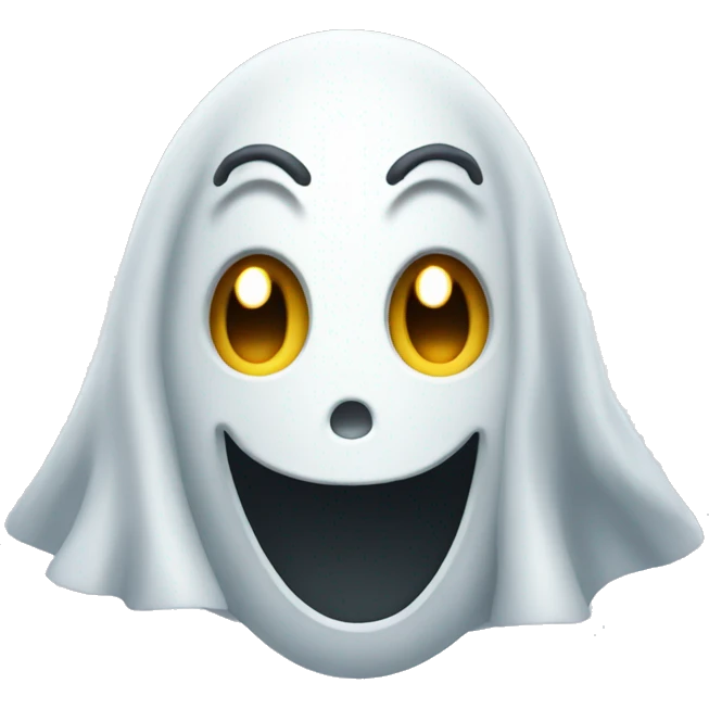 ghost saying hi  emoji