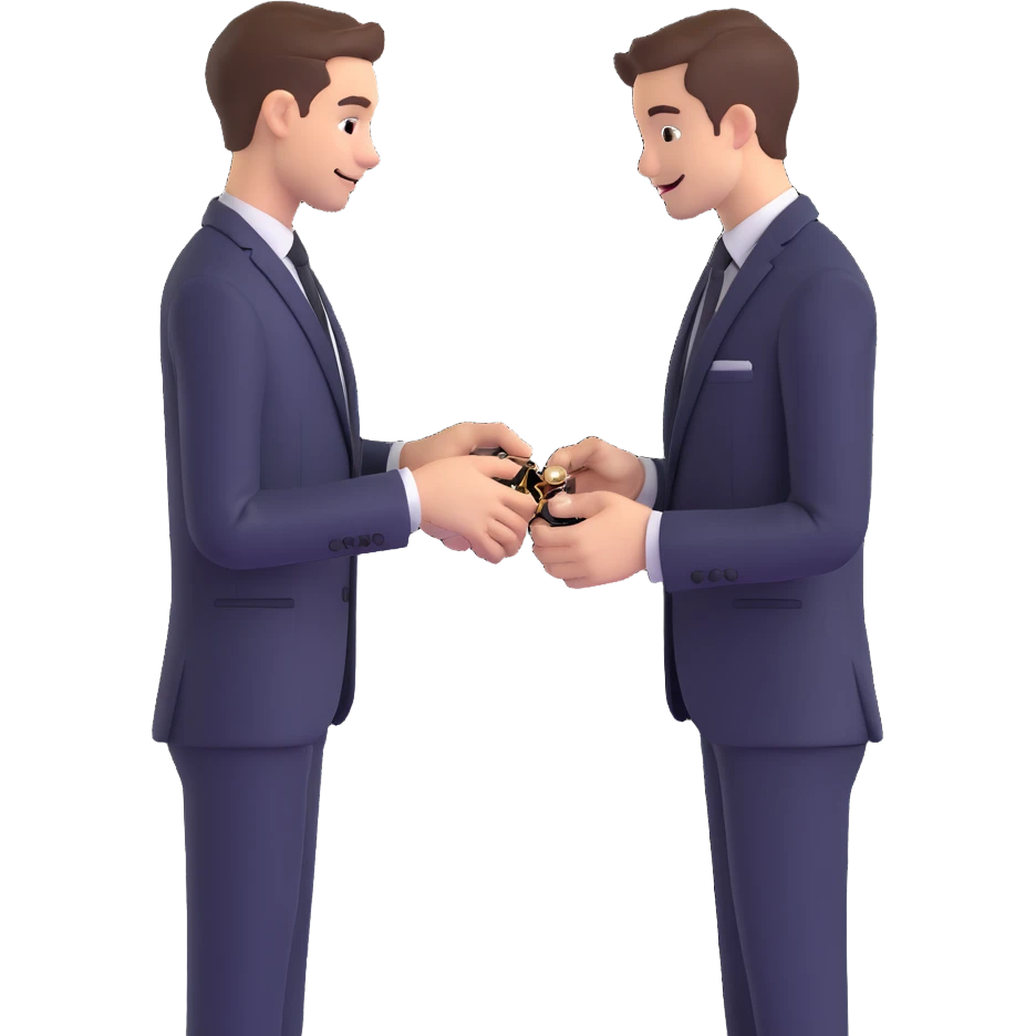 two men getting married emoji