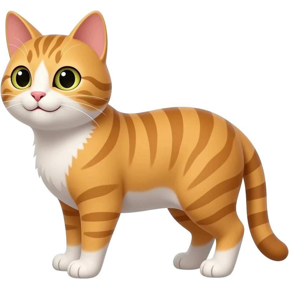 A smirking cat looking to the side emoji