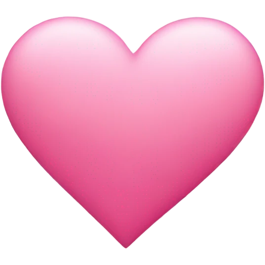 pink heart + cloud emoji
