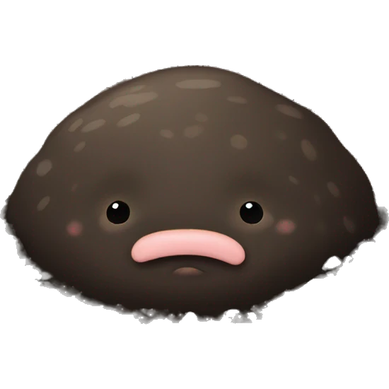 mole buried in the dirt emoji