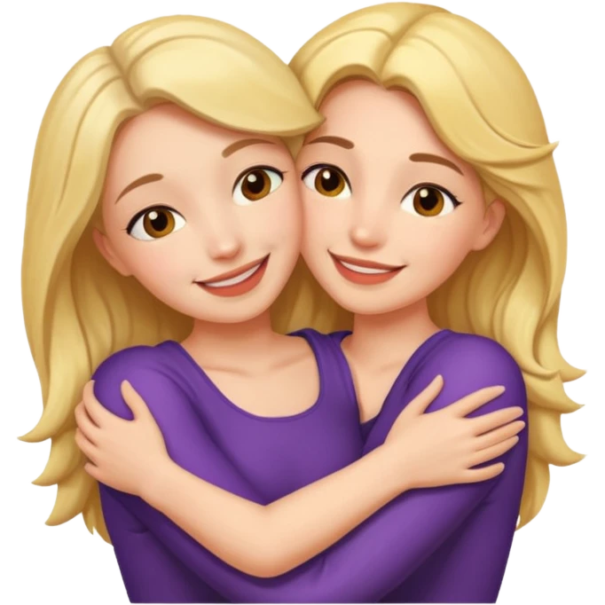 hot naked women kissing emoji