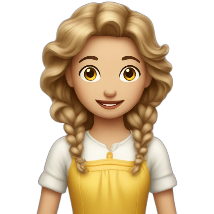 children's fairytale photographer, woman who loves fairy tales emoji