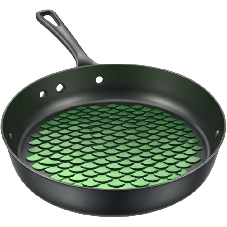 ,anthicScales with Green Pans, emoji