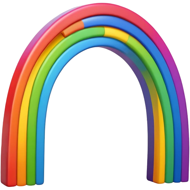 Rainbow laugh  emoji