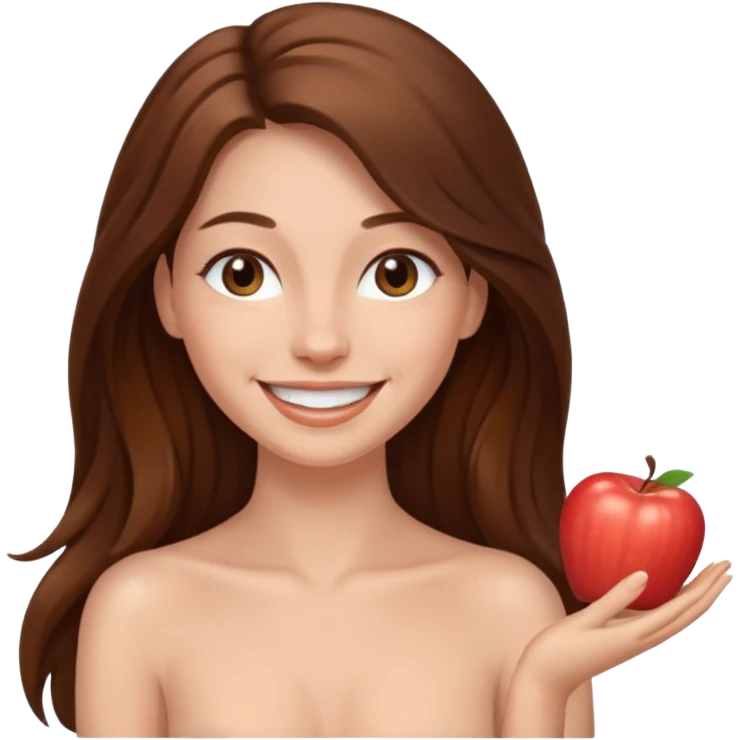 Topless woman emoji