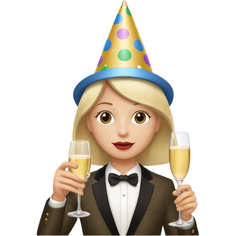 una festa di compleanno emoji