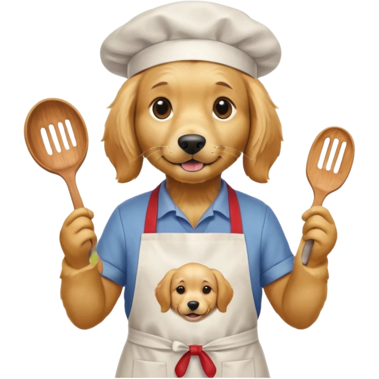 Cool dog baking  emoji
