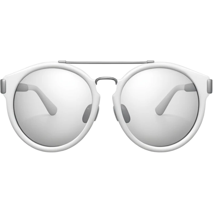 White sunglasses emoji emoji
