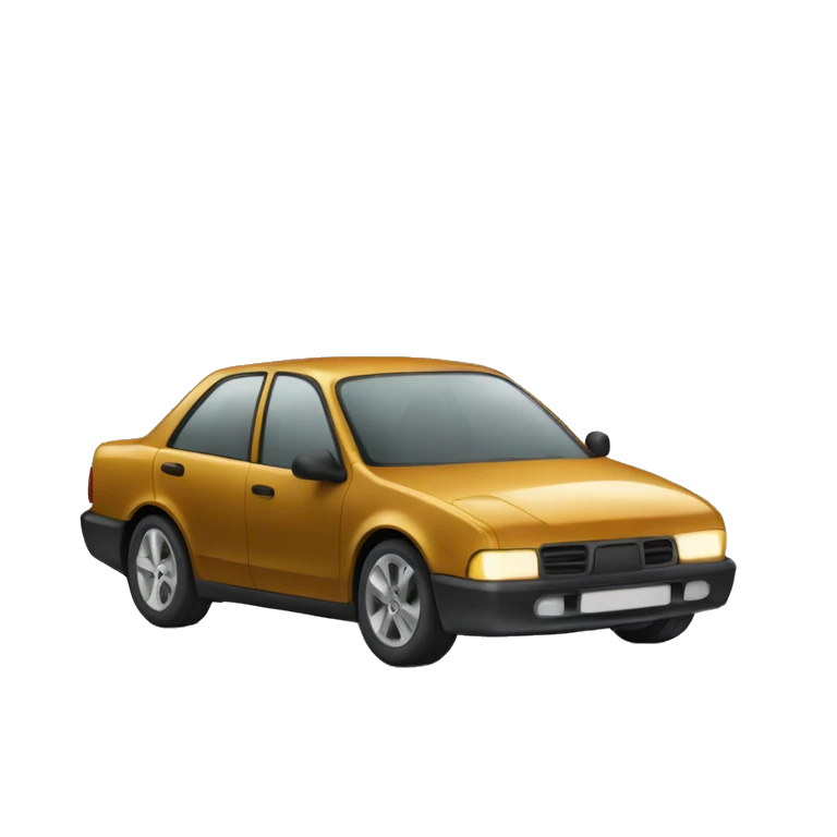 Voiture avec des yeux  emoji