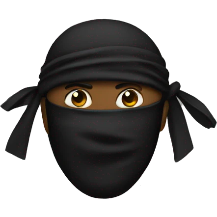 black ninja emoji emoji