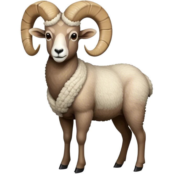 Sierra Nevada Bighorn Ram emoji