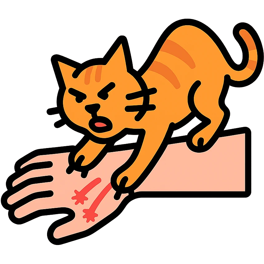 cat attack emoji