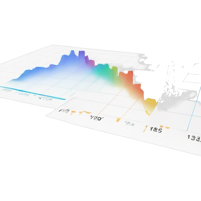 Rising graph tab emoji