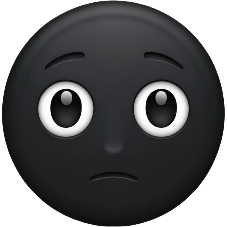 dark circle emoji