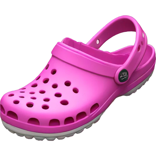 crocs-pink emoji
