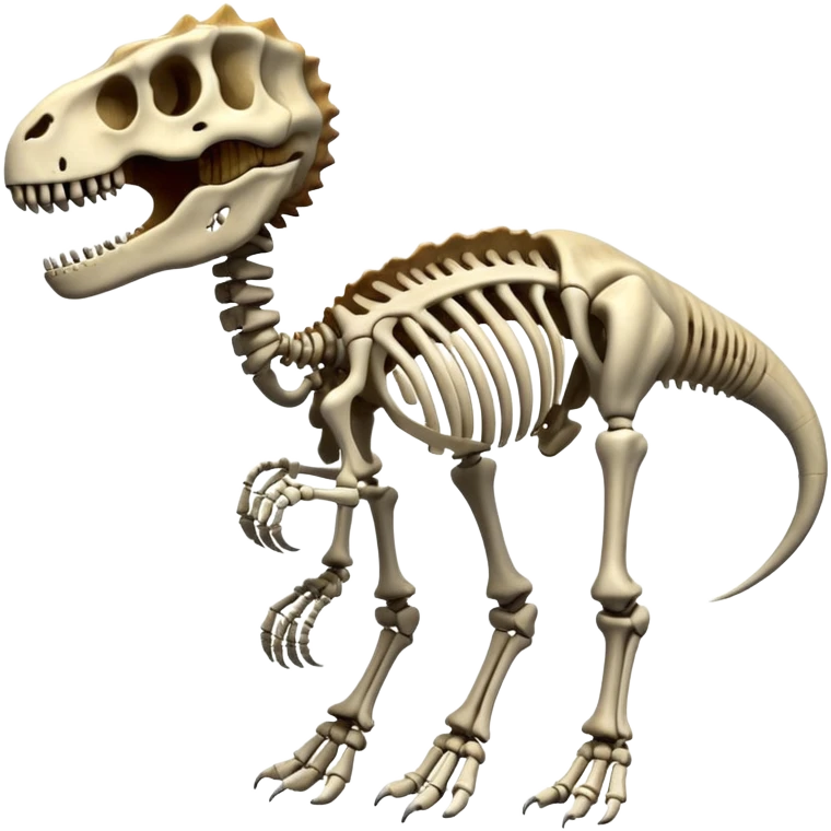 dinosaur skeleton emoji