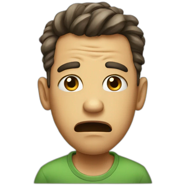 Disgust emoji