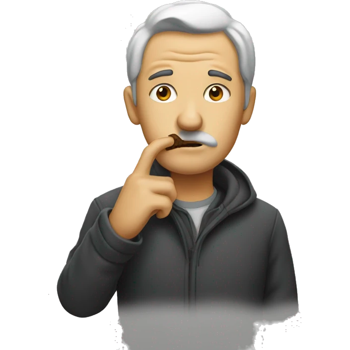 homme qui fume emoji