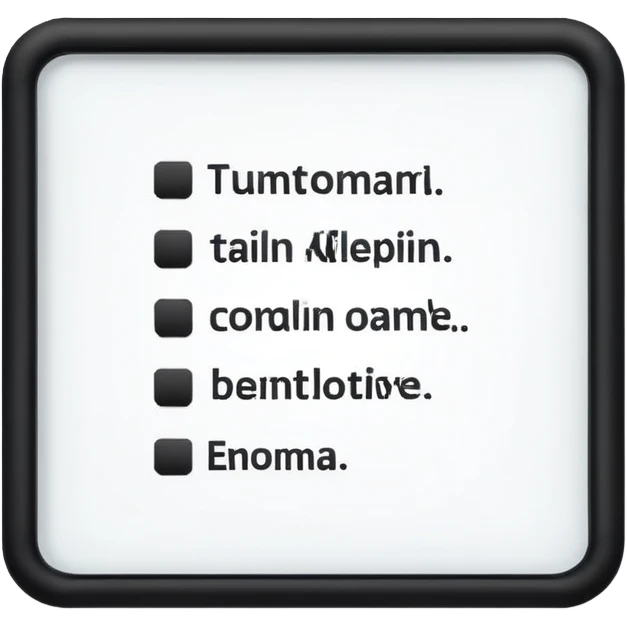 READ THIS words written as text box emoji