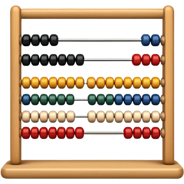 abacus design very different styles. emoji