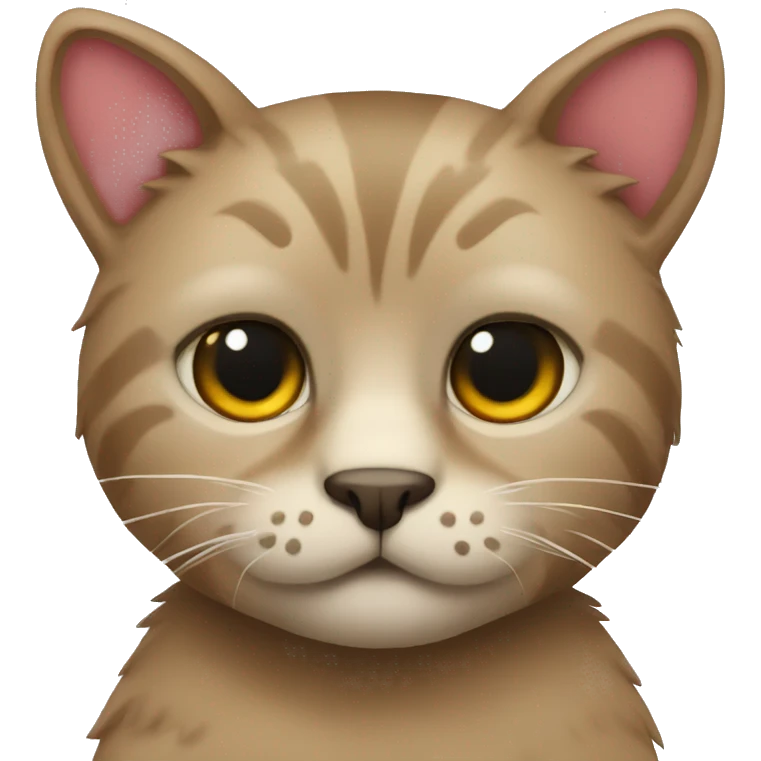 Cat teddy bear emoji