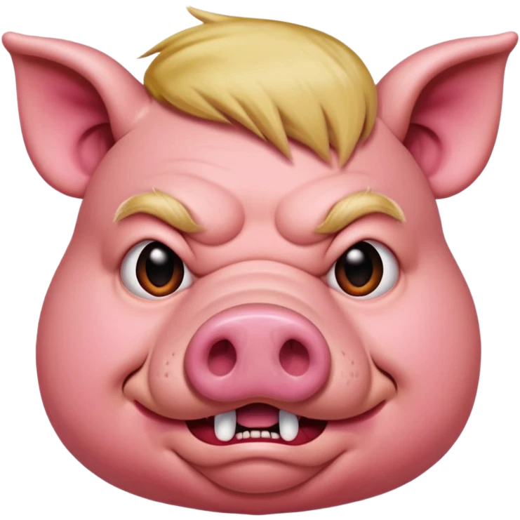 Trump pig real emoji