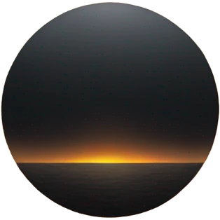 Black sunset  emoji