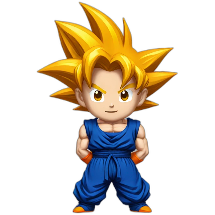 goku sj blue emoji