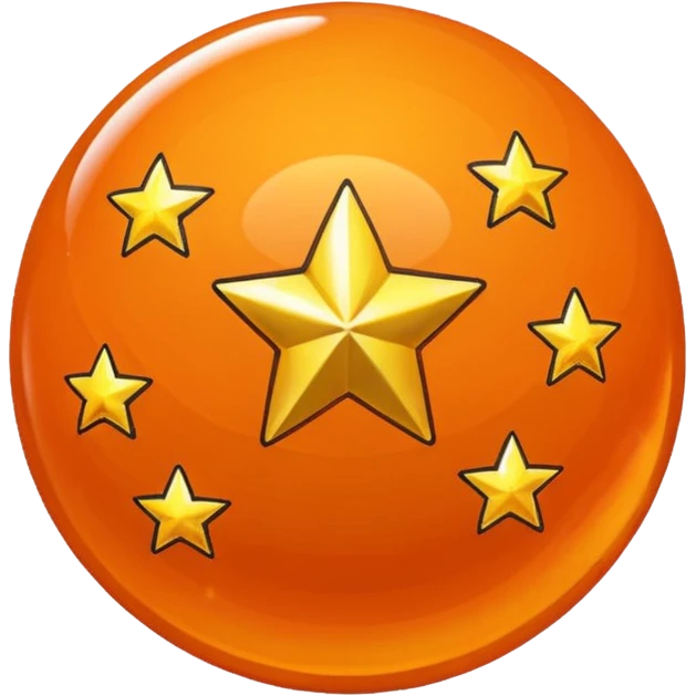 4 star dragonball from dragon ball z emoji