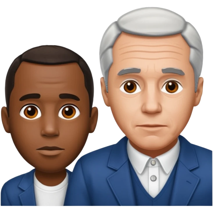 Diddy and Epstein  emoji