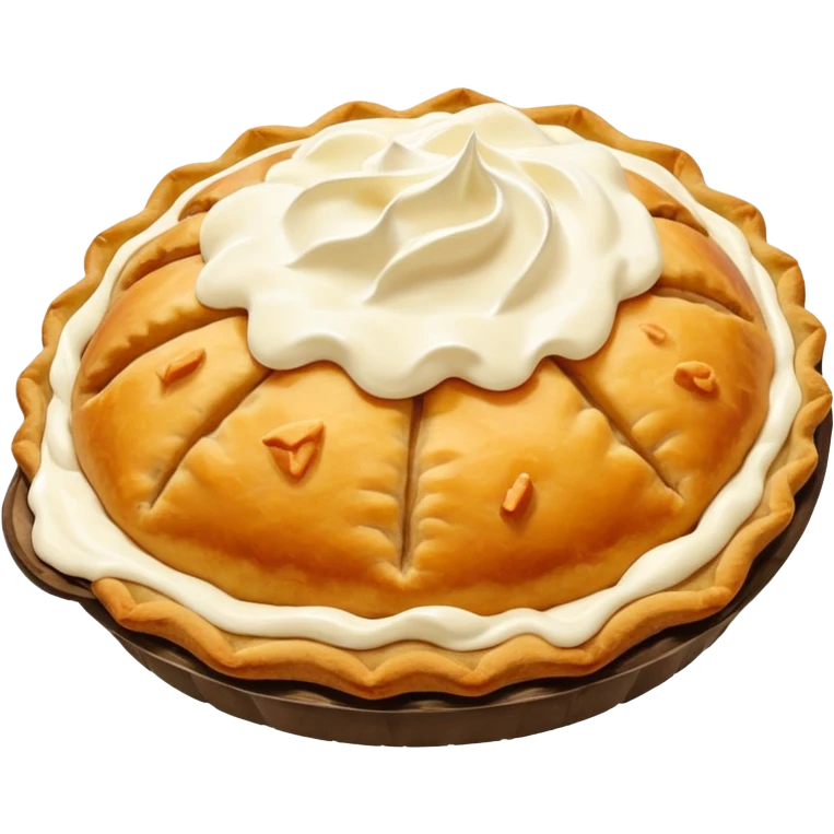 Karelian pasty with cream on top r emoji