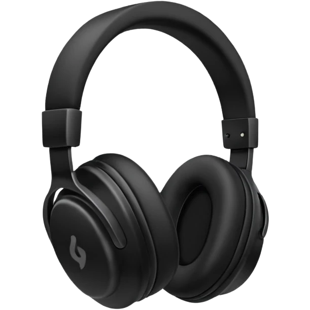 black headphone emoji