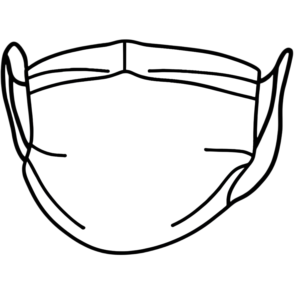 sheet face mask with serum emoji