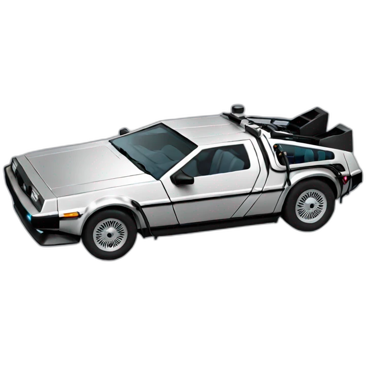 delorean emoji