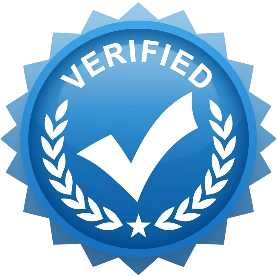 blue verified badge emoji