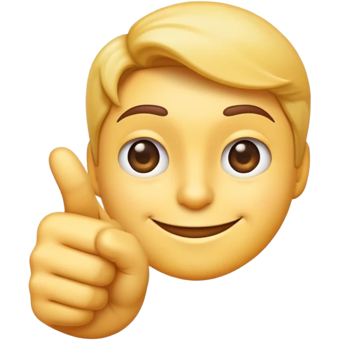 A single emoji that combines a pointing finger and a smirking face - a face with a sly smirk that has one arm extending with a pointing finger emoji