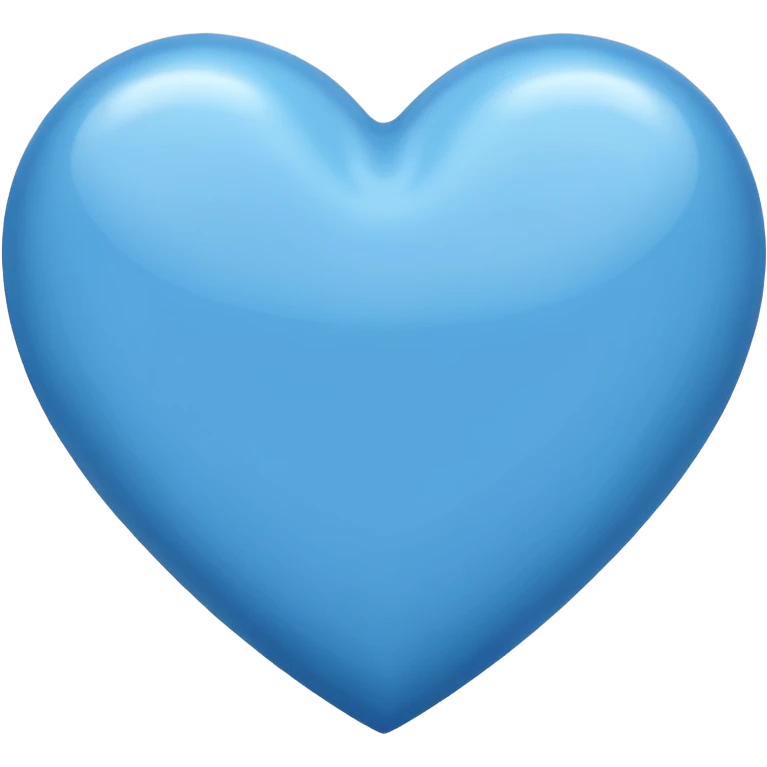 blue heart emoji