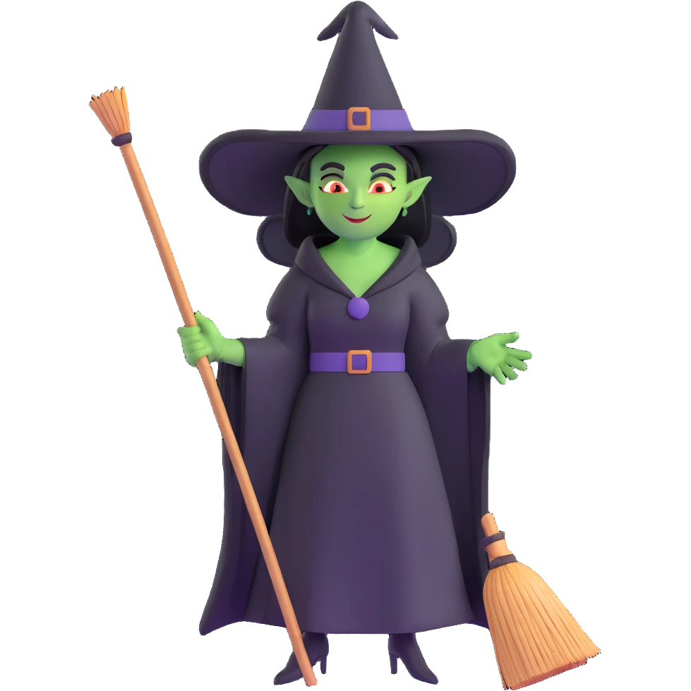 wicked witch emoji