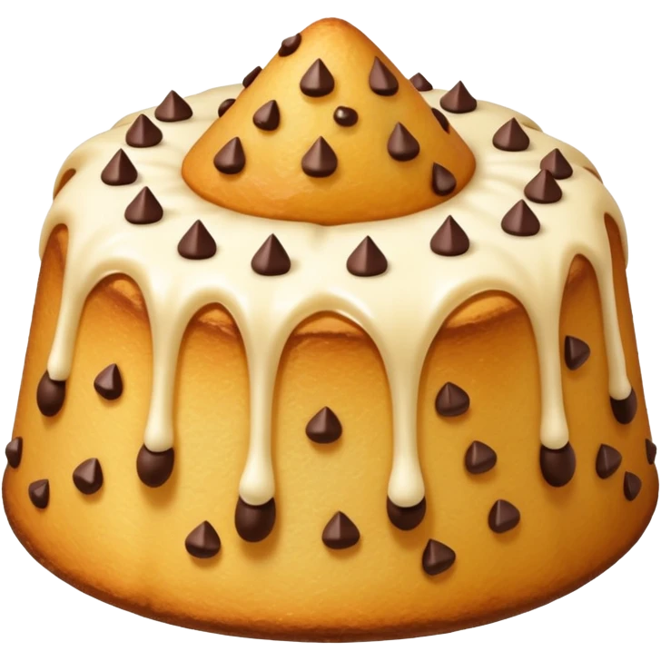 pandoro con cioccolatini emoji