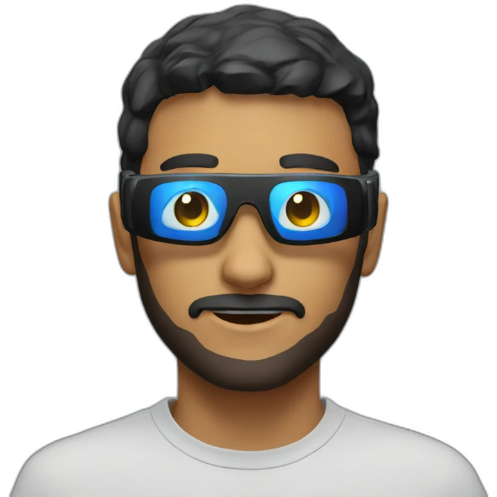 VR glasses emoji