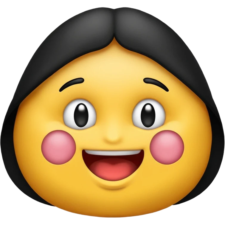 Emoji de un prohibido con la silueta de una persona obesa de fondo emoji