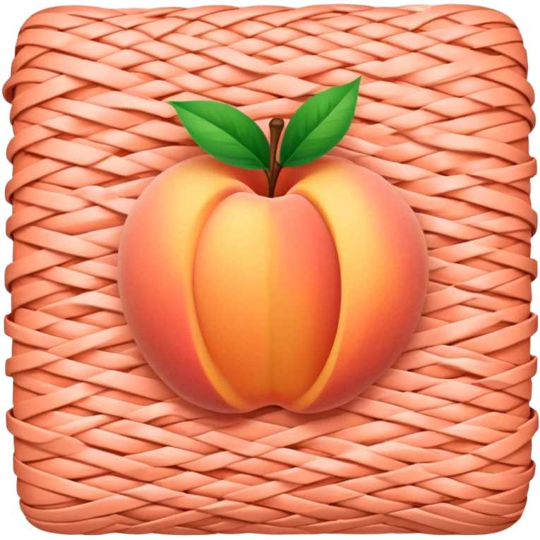 Peach bandage emoji