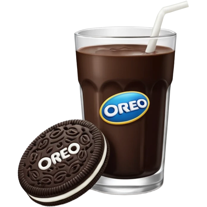 oreo with milk emoji